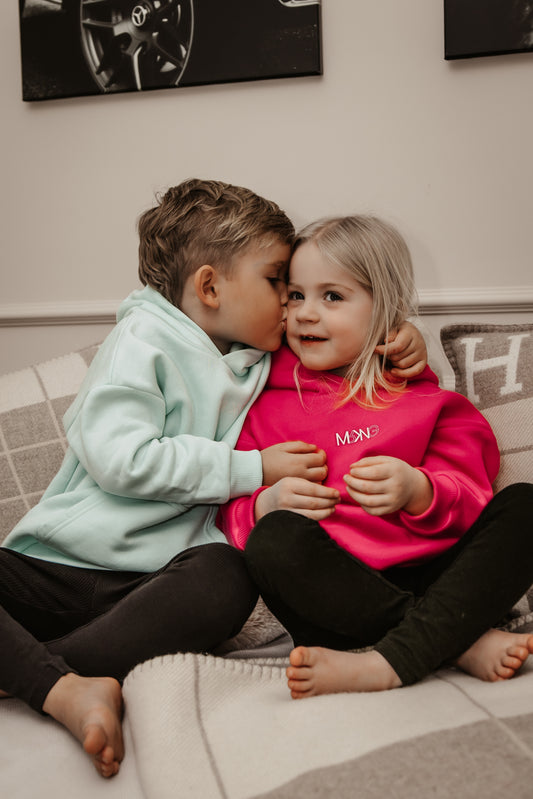 KIDS HOODIE "Graced" FUCHSIA