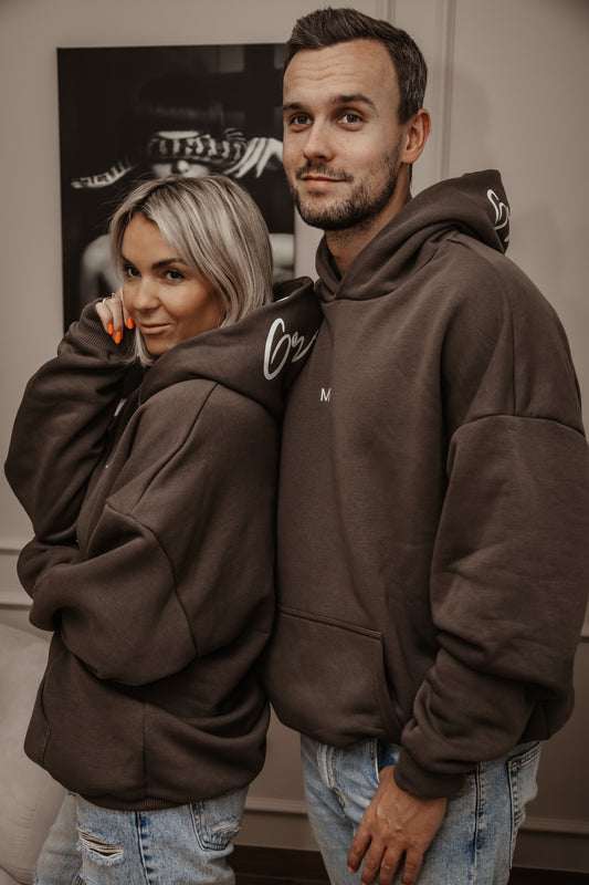 HOODIE "Graced" SMOKED MOCHA