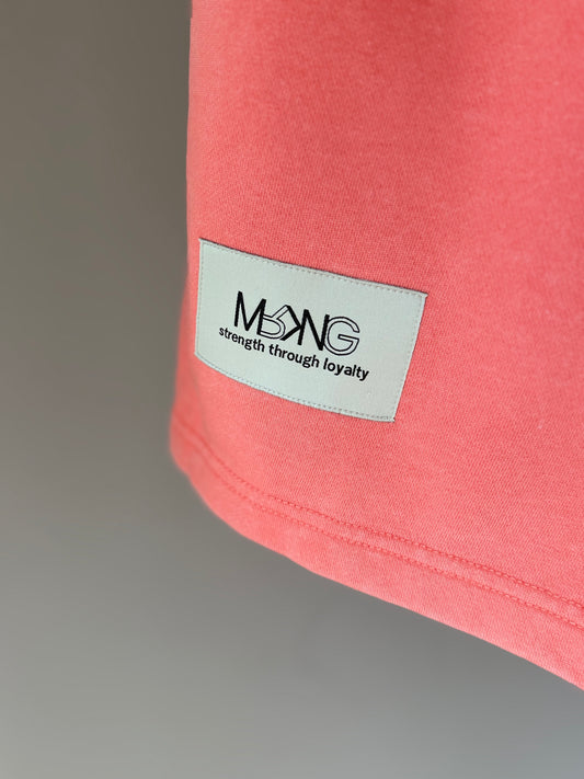 MEN SHORTS WASHED CORAL