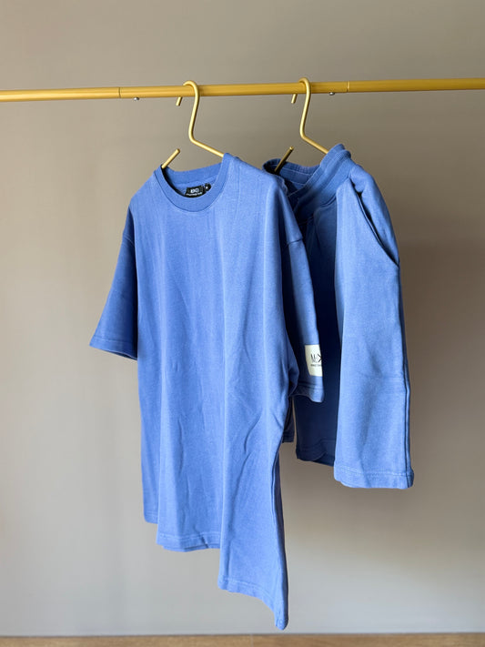 UNISEX SHIRT DUSTY BLUE