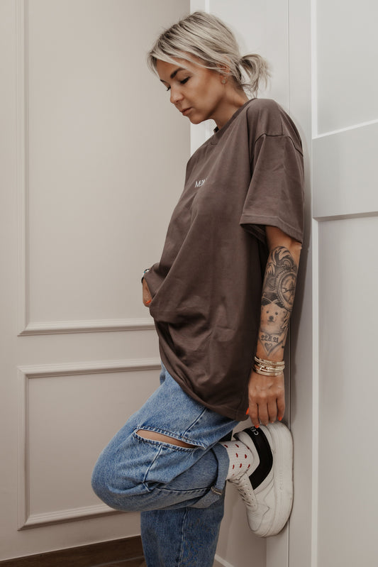 SHIRT "Raised" SMOKED MOCHA
