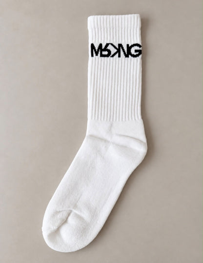 UNISEX MRKNG TENNIS SOCKS 2 PACK - STYLE B