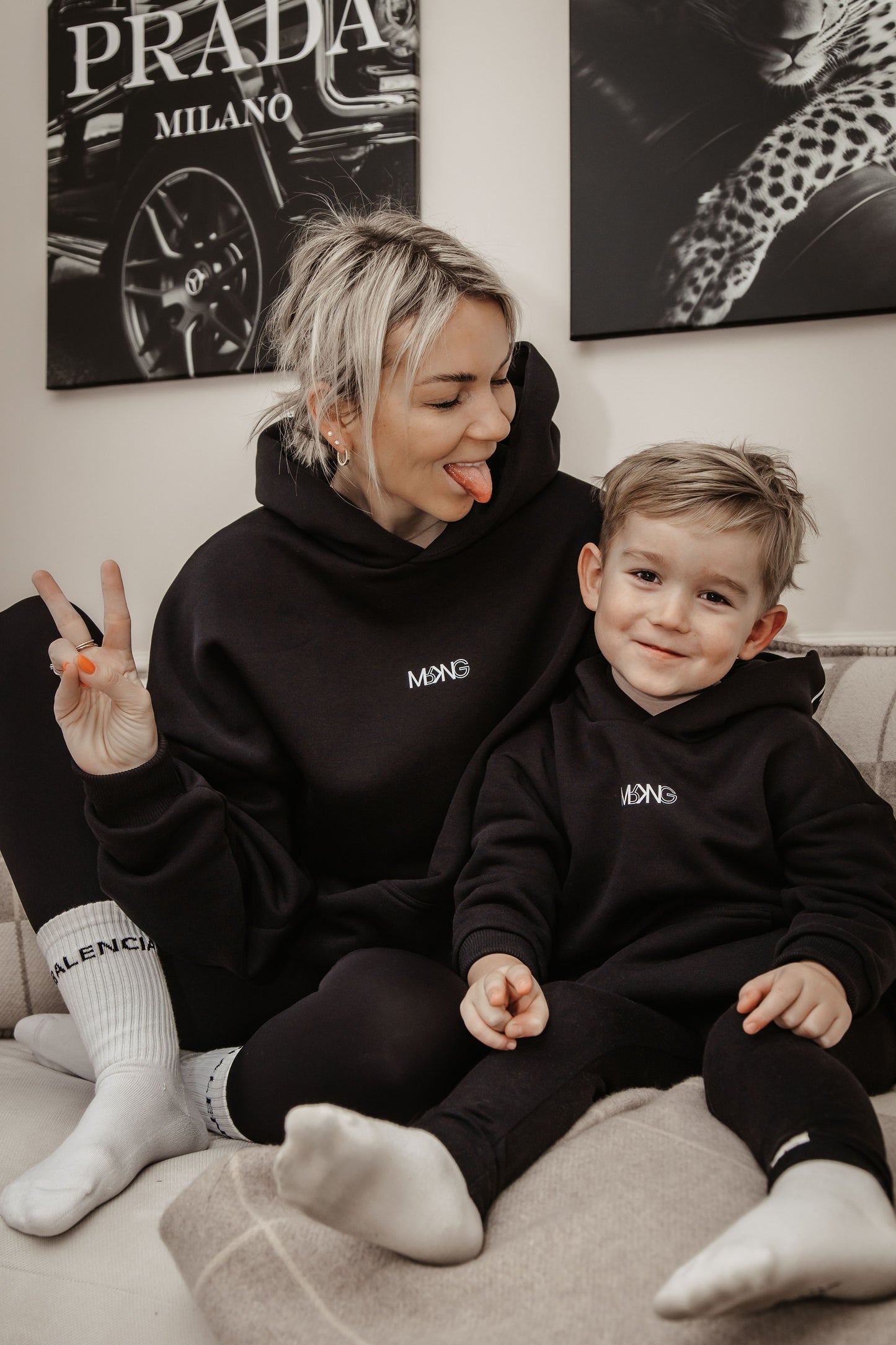 KIDS LEGGINGS ONYX BLACK