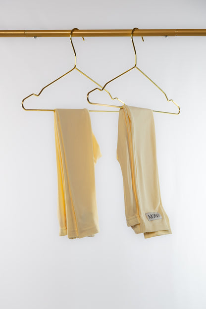 KIDS LEGGINGS BUTTER YELLOW