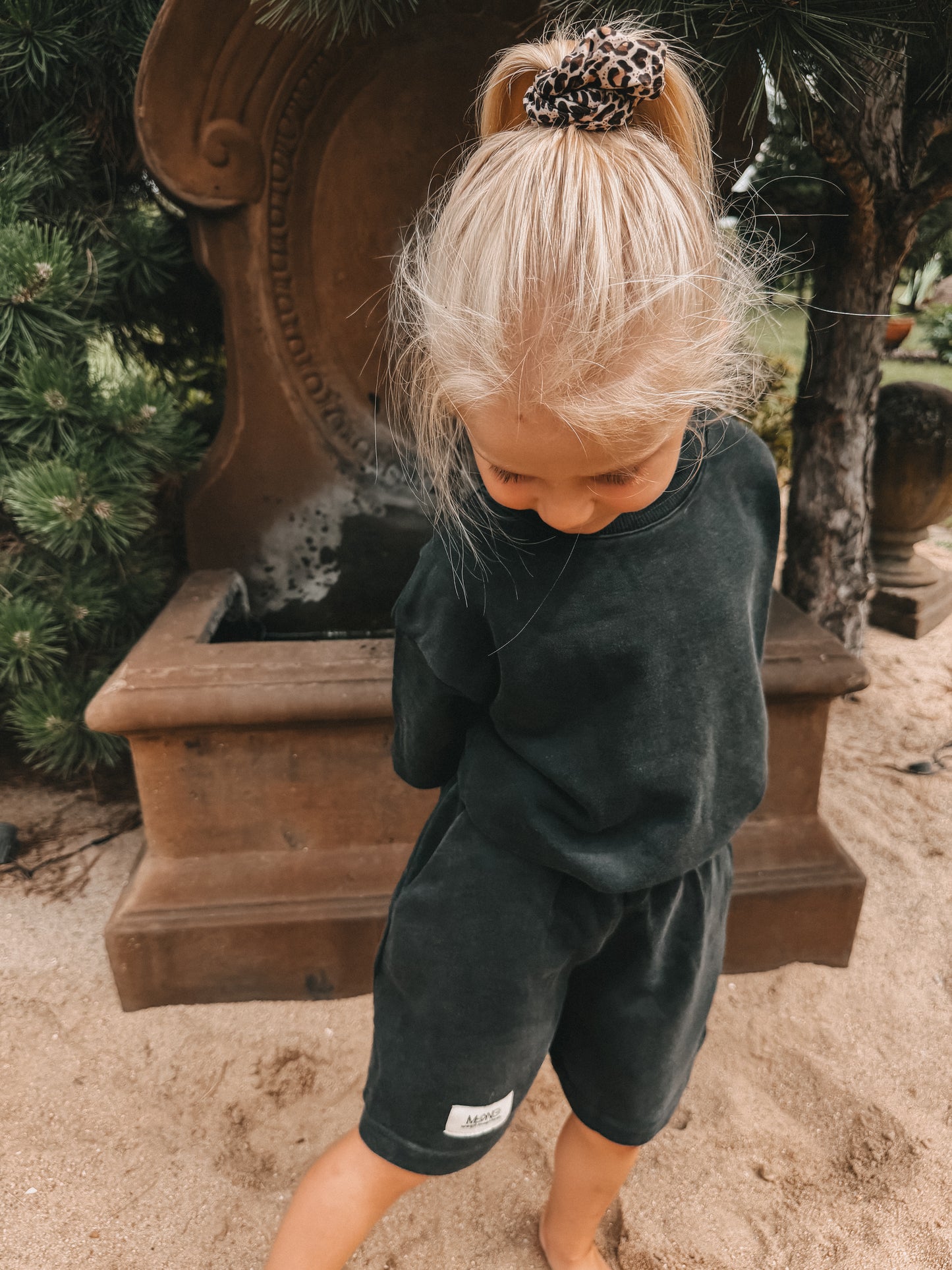 KIDS SHIRT ASH BLACK