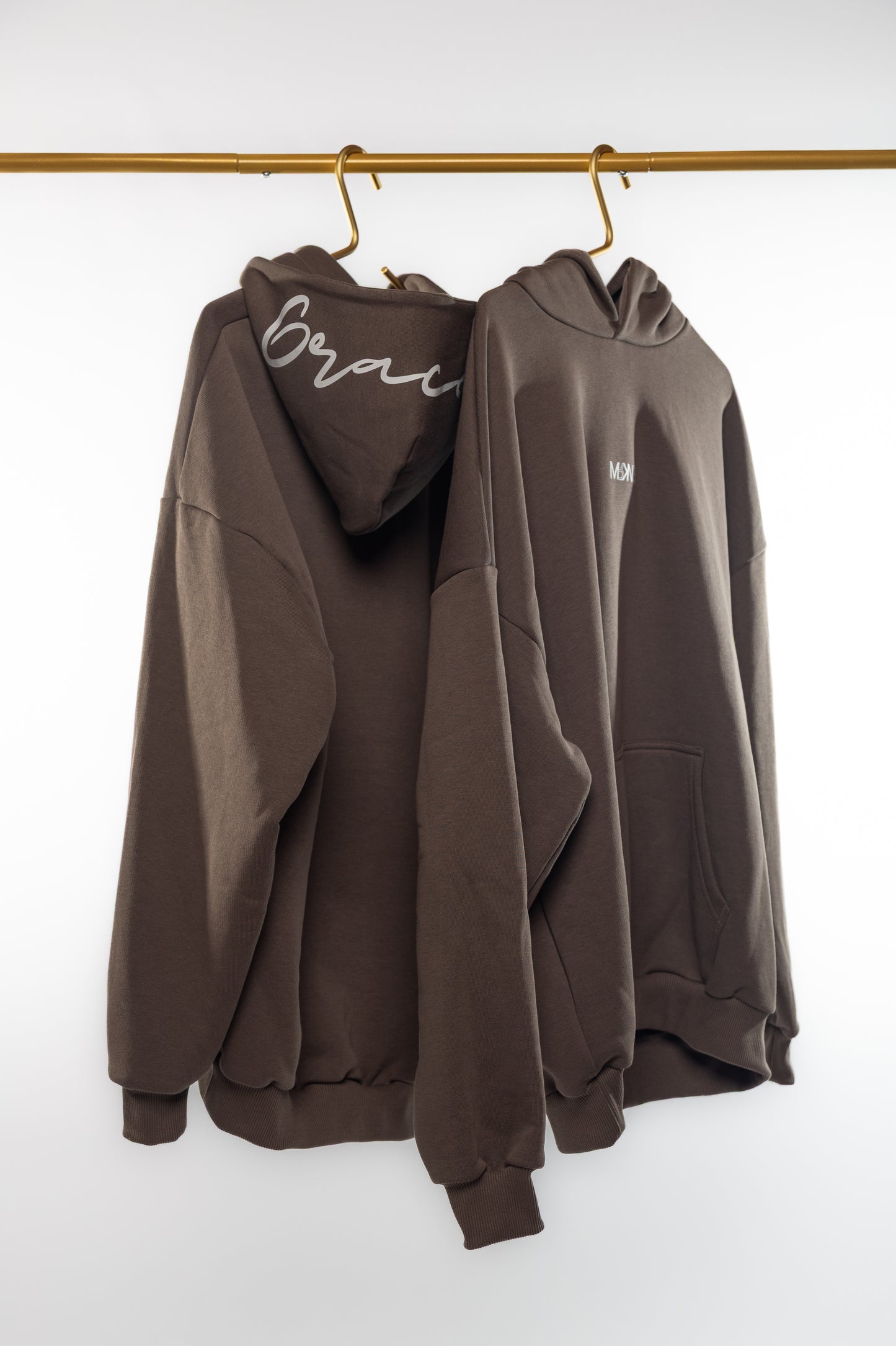 HOODIE "Graced" SMOKED MOCHA