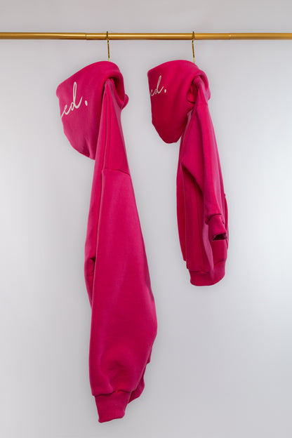 HOODIE "Graced" FUCHSIA