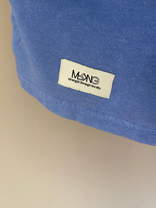 KIDS SHORTS DUSTY BLUE