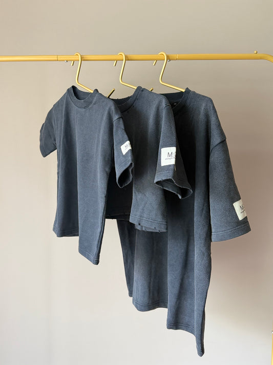 UNISEX SHIRT ASH BLACK