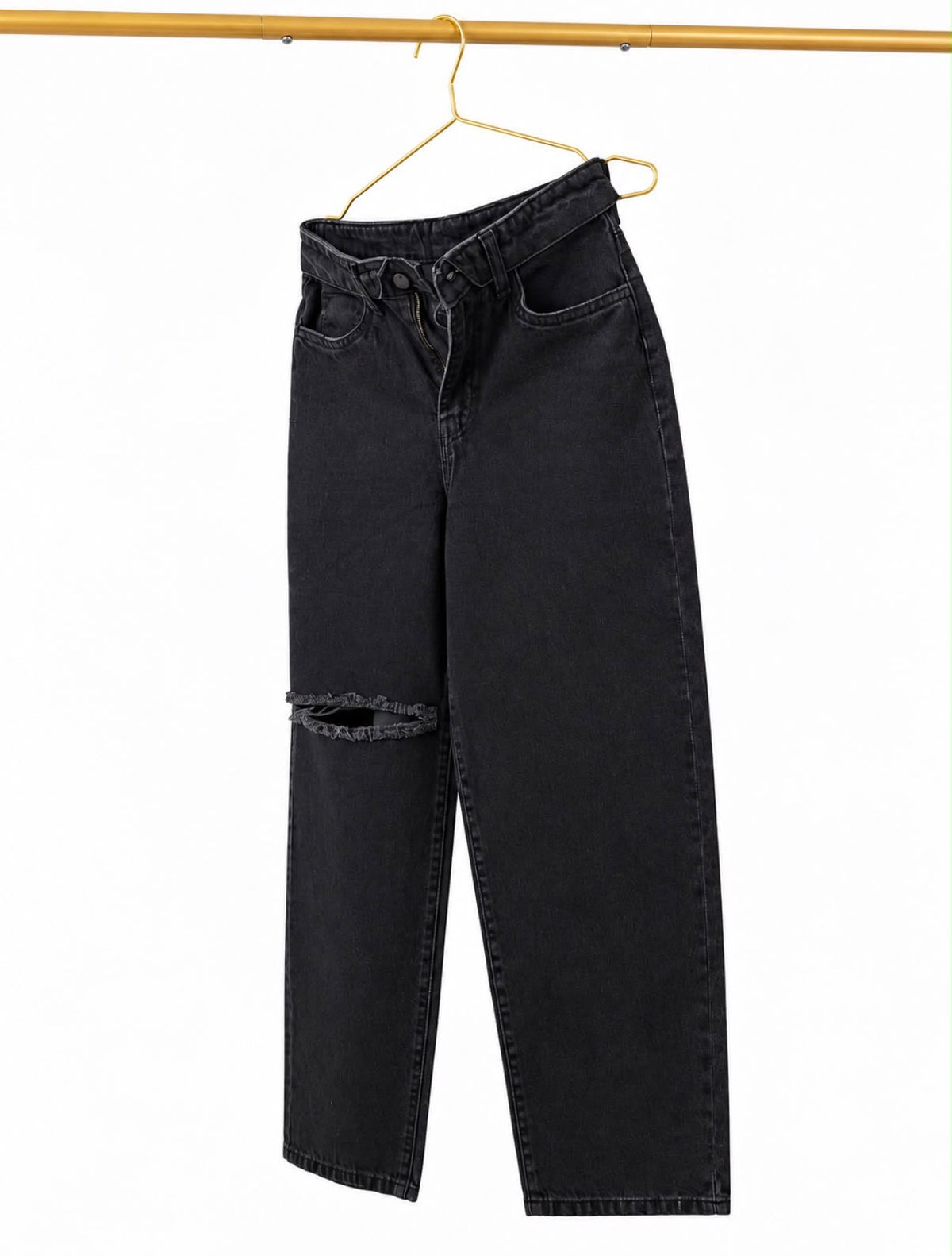 MRKNG DENIM JEANS WASHED BLACK