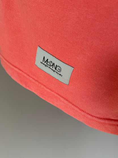 KIDS SHORTS WASHED CORAL