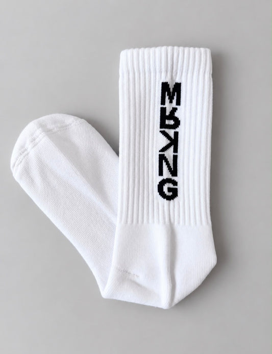UNISEX MRKNG TENNIS SOCKS 2 PACK - STYLE A