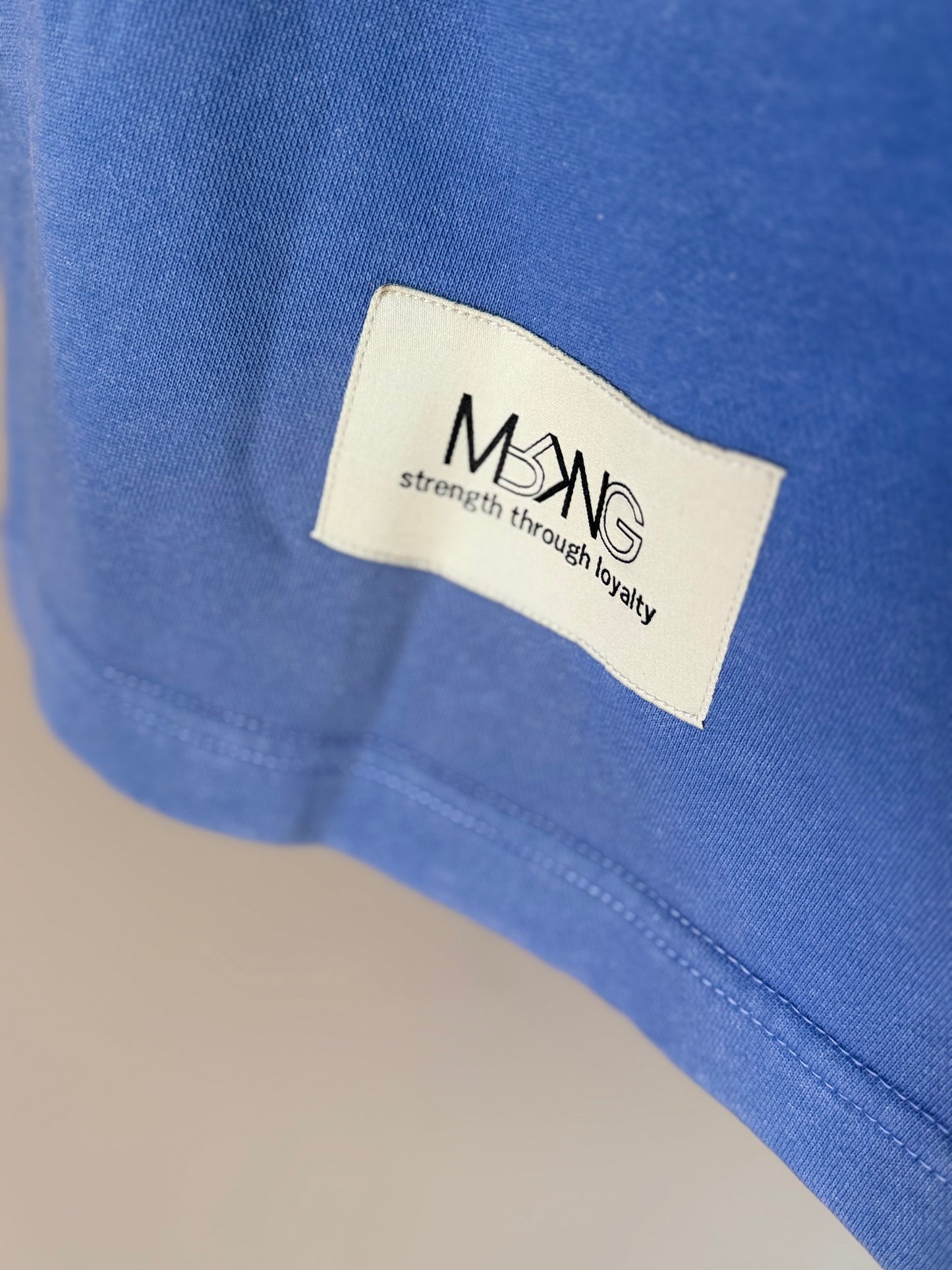 MEN SHORTS DUSTY BLUE