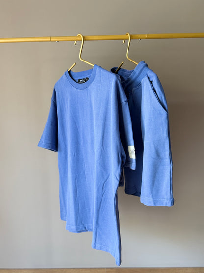 UNISEX SHIRT DUSTY BLUE