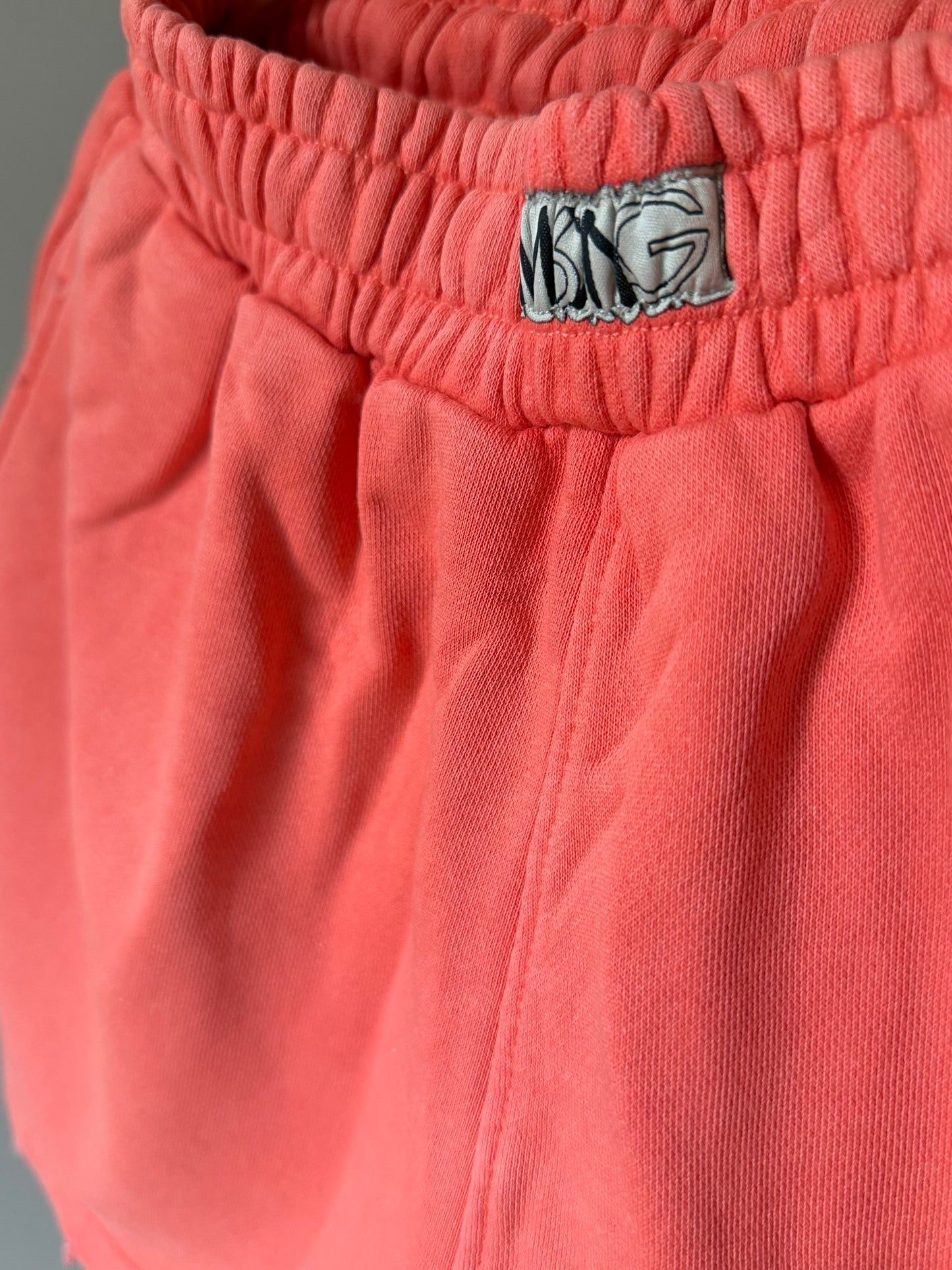 WOMEN SHORTS WASHED CORAL
