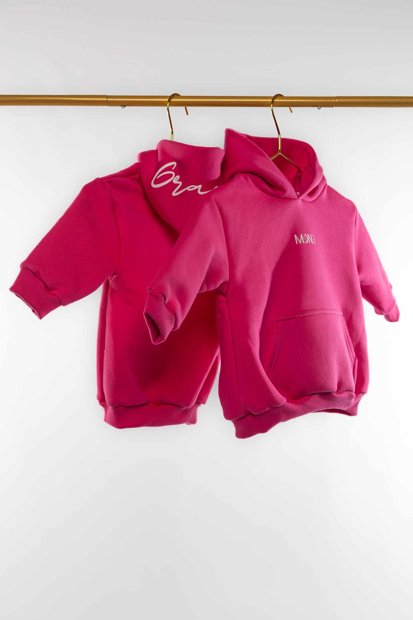 KIDS HOODIE "Graced" FUCHSIA