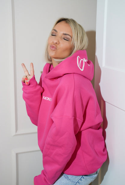 HOODIE "Graced" FUCHSIA