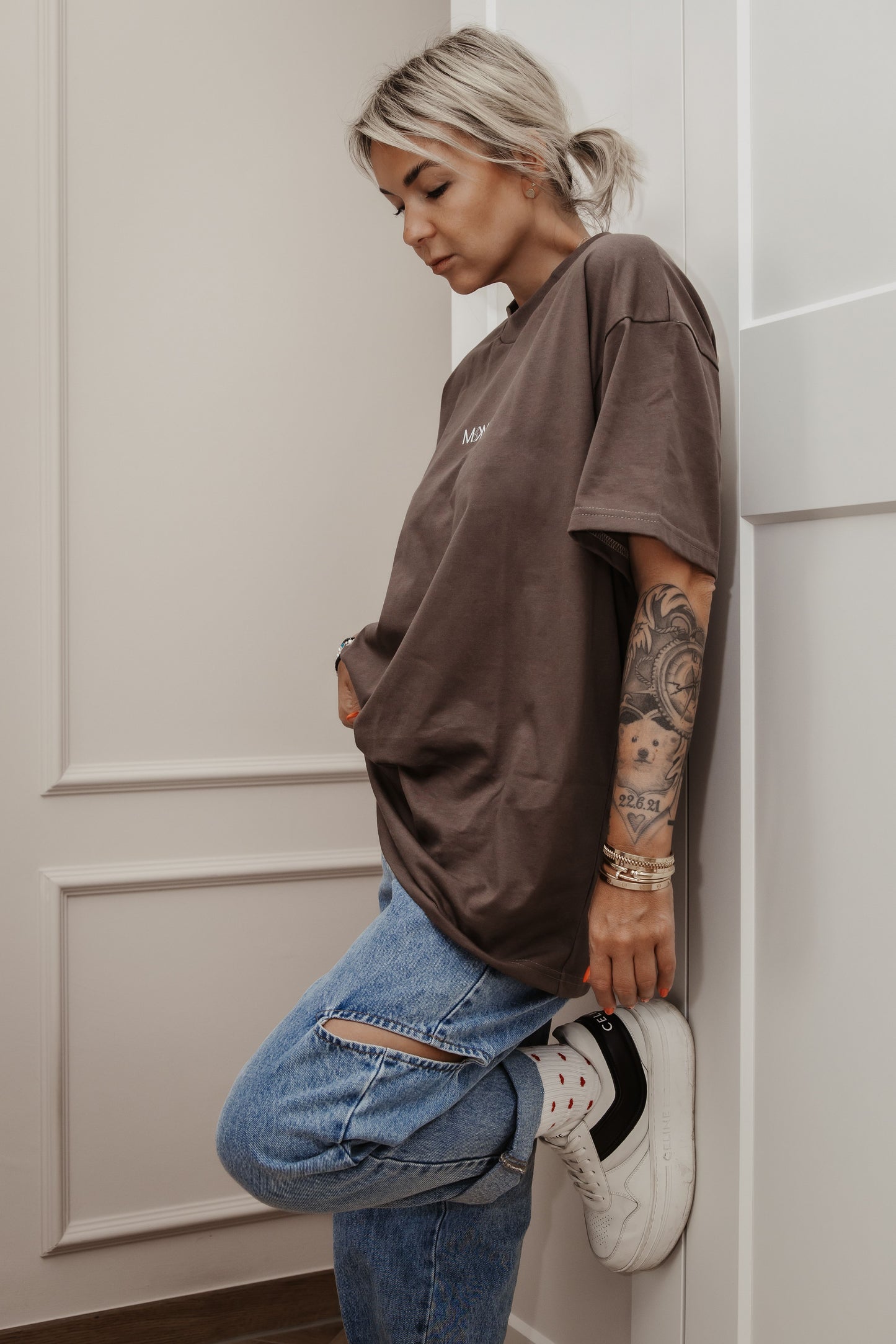 SHIRT "Raised" SMOKED MOCHA