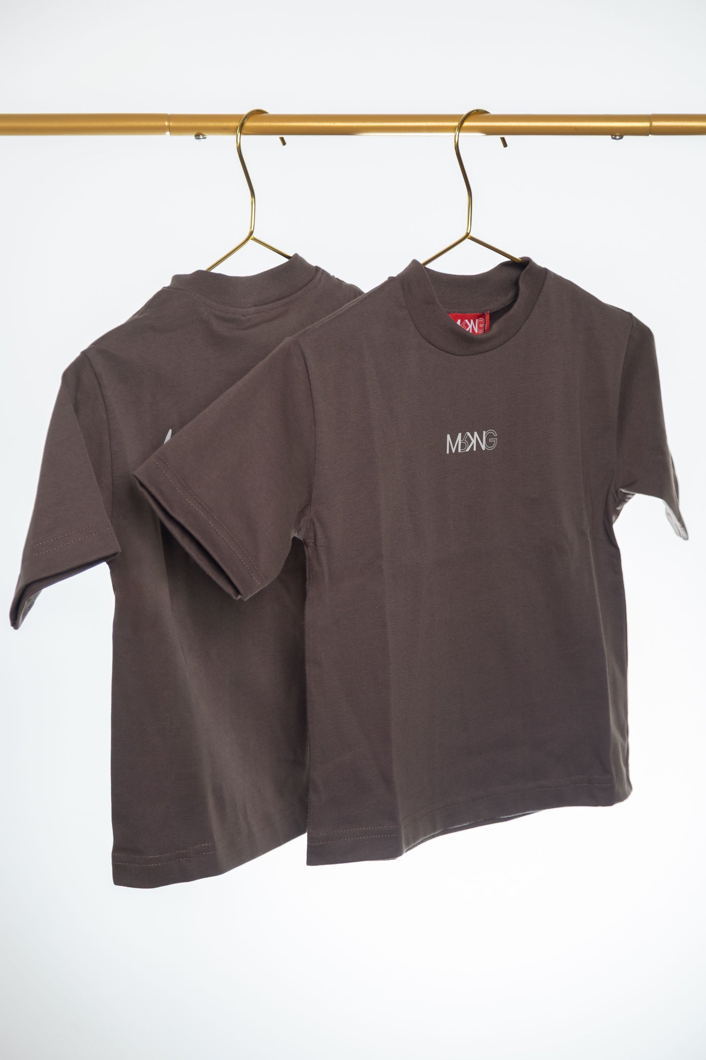 KIDS SHIRT "Raised" SMOKED MOCHA