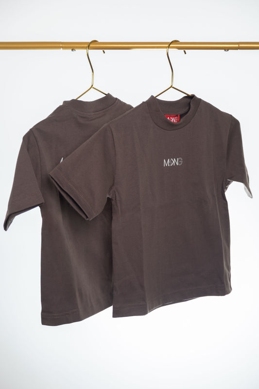 KIDS SHIRT "Raised" SMOKED MOCHA