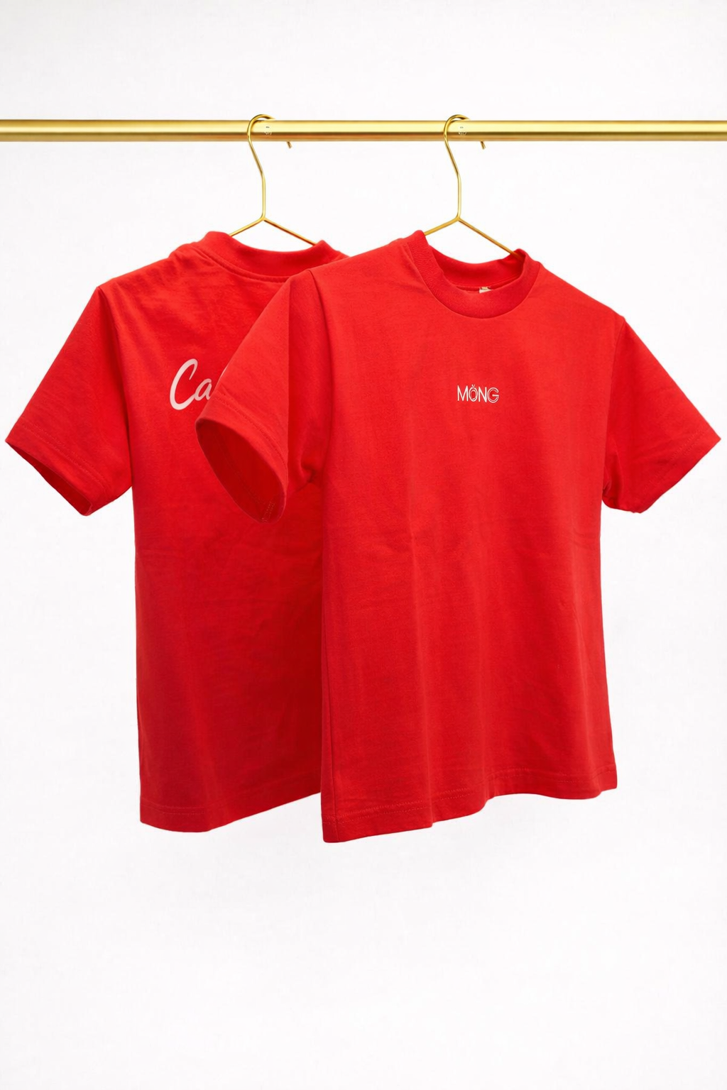 KIDS SHIRT "Crowned" BURNT CORAL