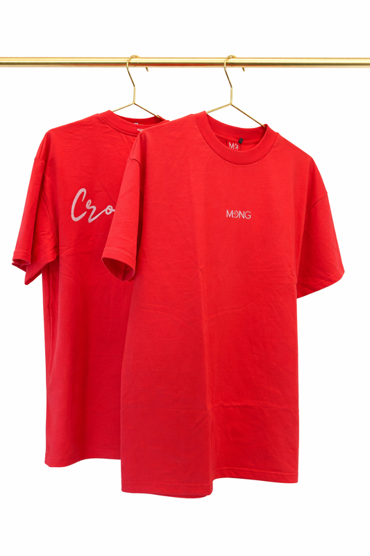 SHIRT "Crowned" BURNT CORAL