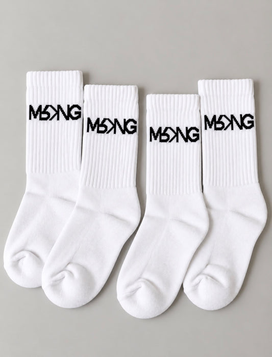 KIDS MRKNG TENNIS SOCKS 2 PACK - STYLE B