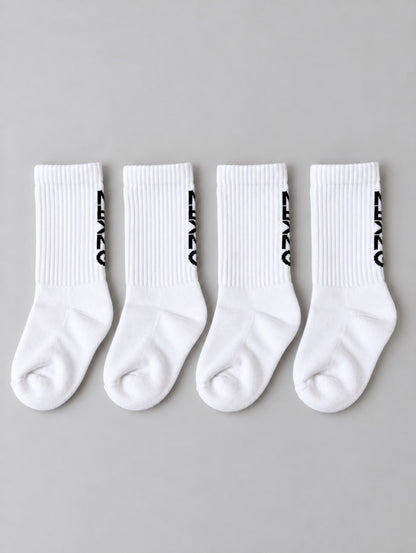 KIDS MRKNG TENNIS SOCKS 2 PACK - STYLE A