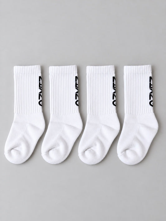 KIDS MRKNG TENNIS SOCKS 2 PACK - STYLE A